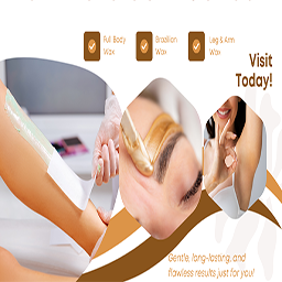 image of a body waxing treatment